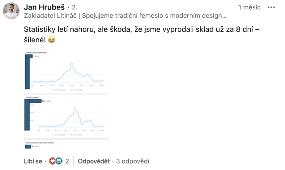 Výsledky na telefonu